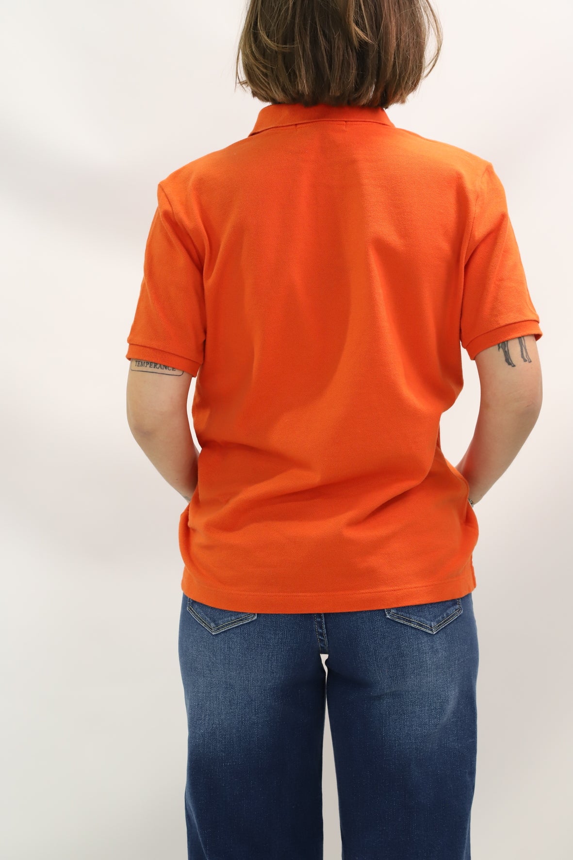 Polo orange Ralph Lauren Taille S