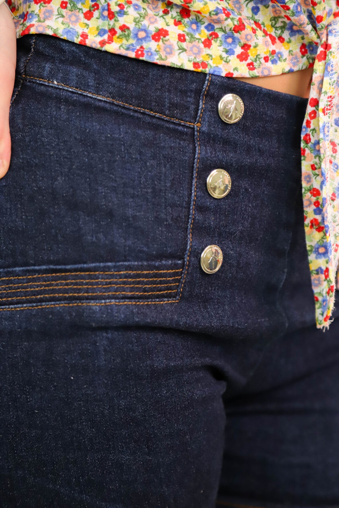 Short en jean bleu Mosquitos Taille M