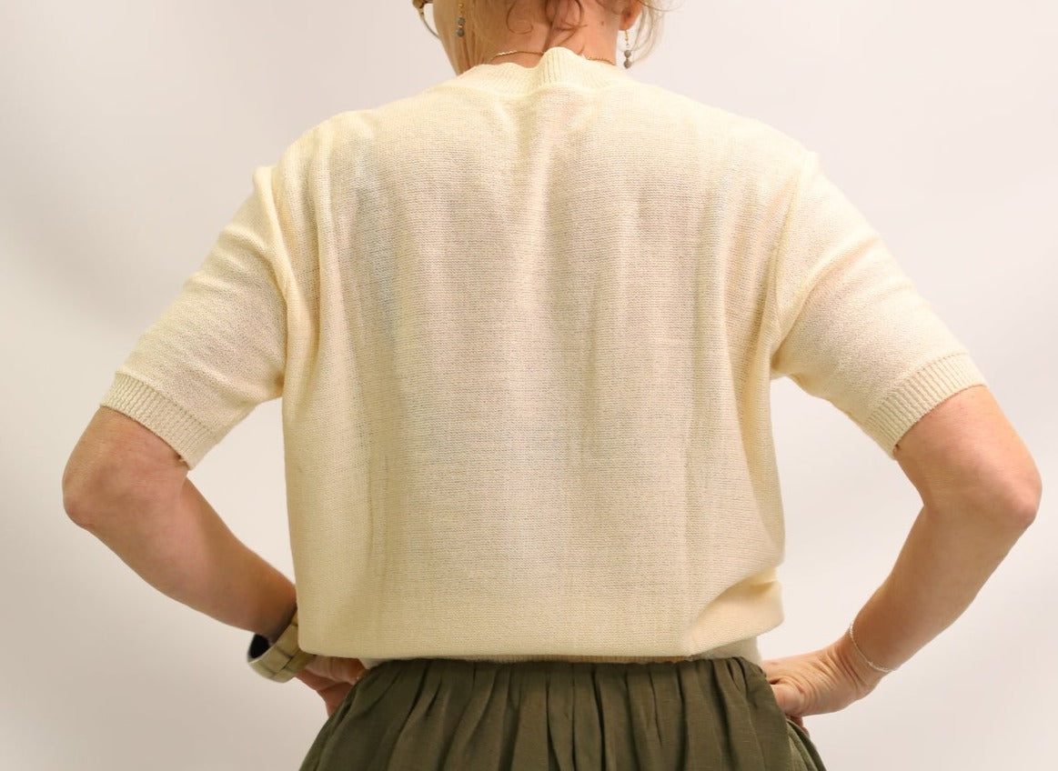 Gilet écru Taille L
