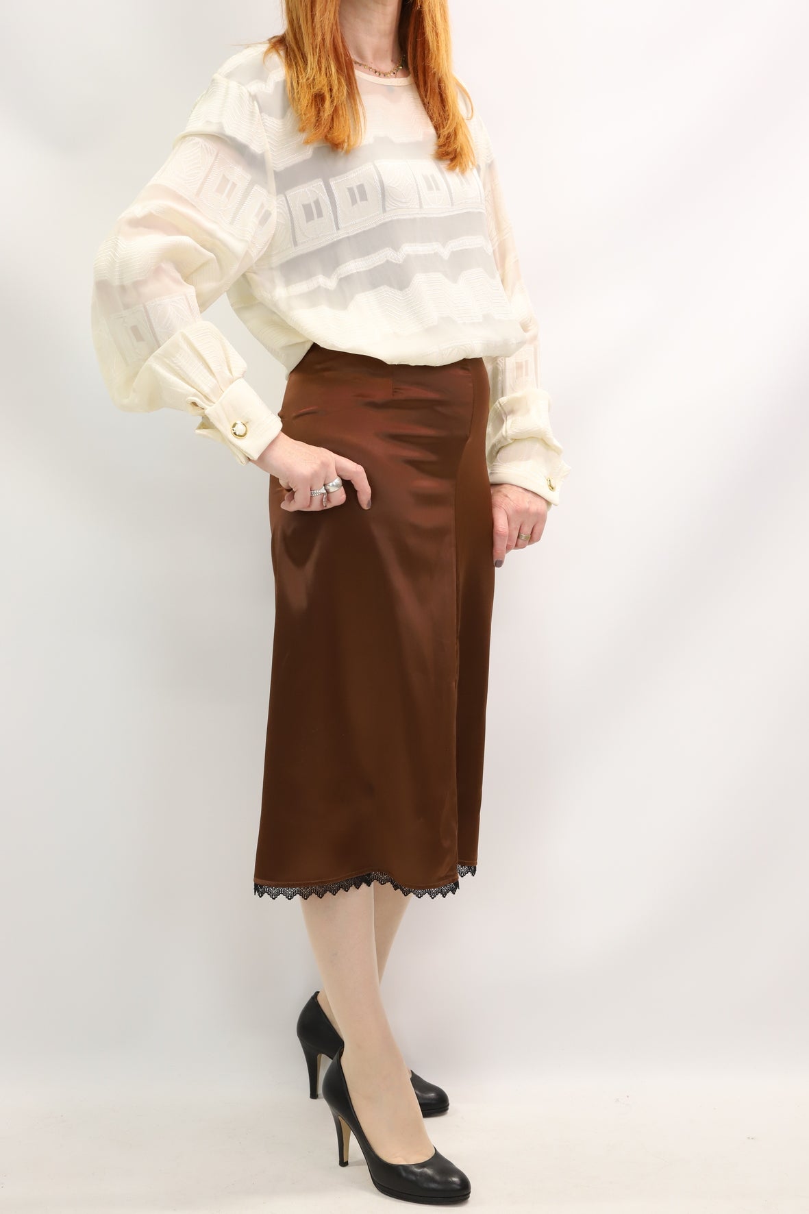 Jupe marron glacé Fashion Sexy Lounge Taille S - NEUF
