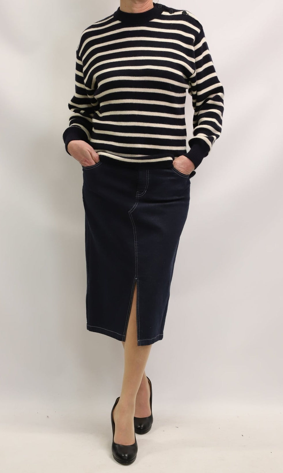 Jupe bleue S.Oliver Taille L