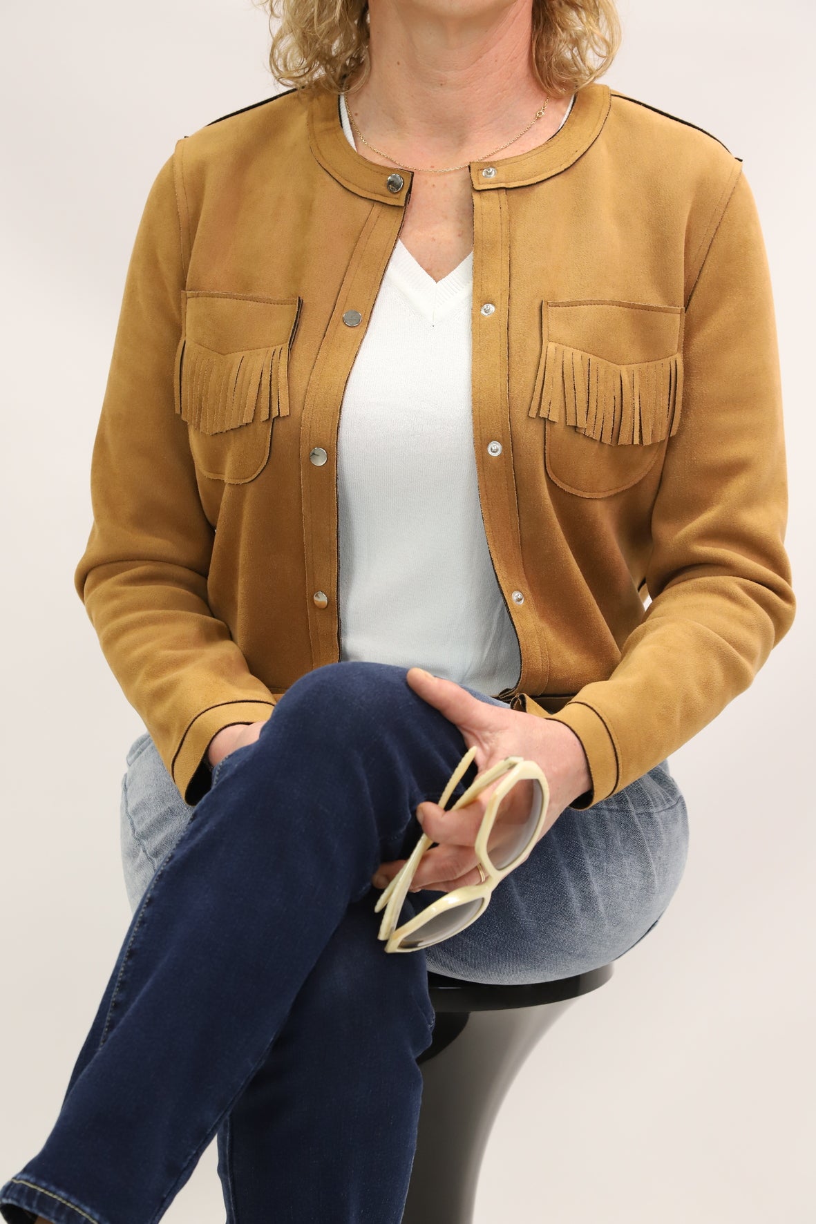Veste marron Attentif Paris Taille M