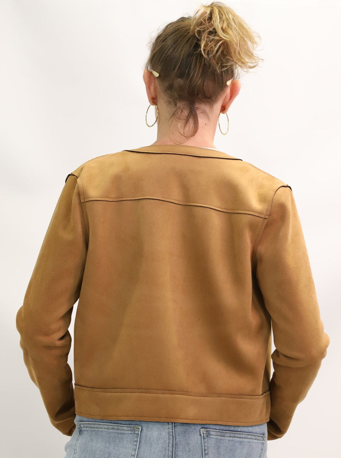 Veste marron Attentif Paris Taille M