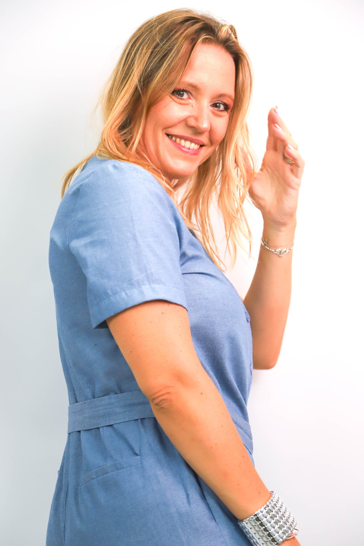 Combi pantalon bleue Orfeo Taille L