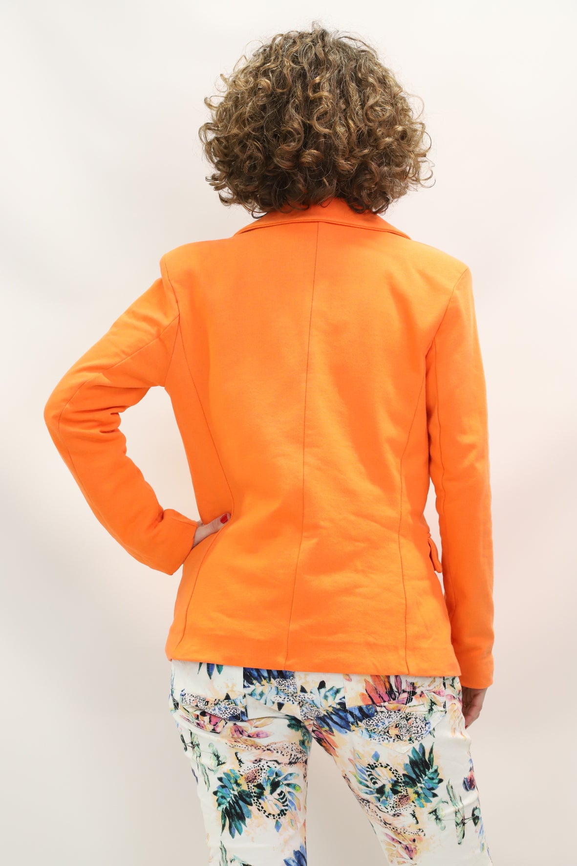 Veste blazer orange Adilynn Taille S
