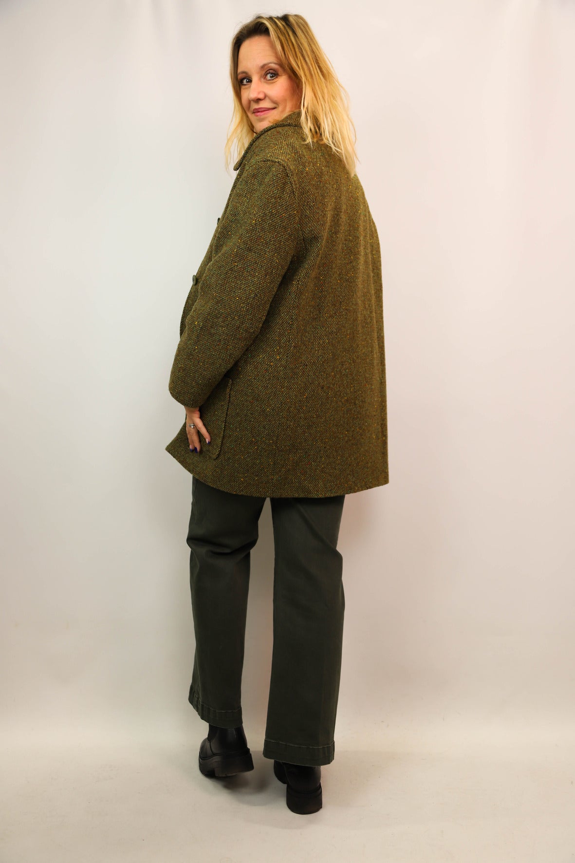 Manteau vert Fédora Taille L