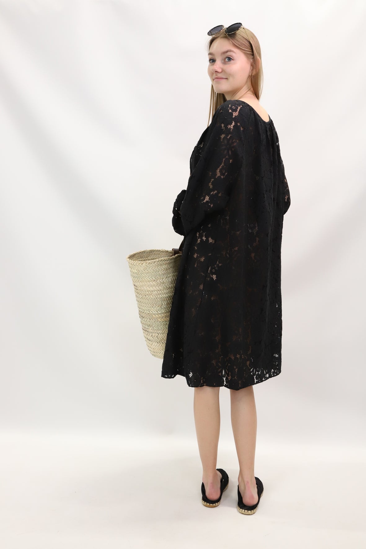 Robe noire Farfalla Taille Unique