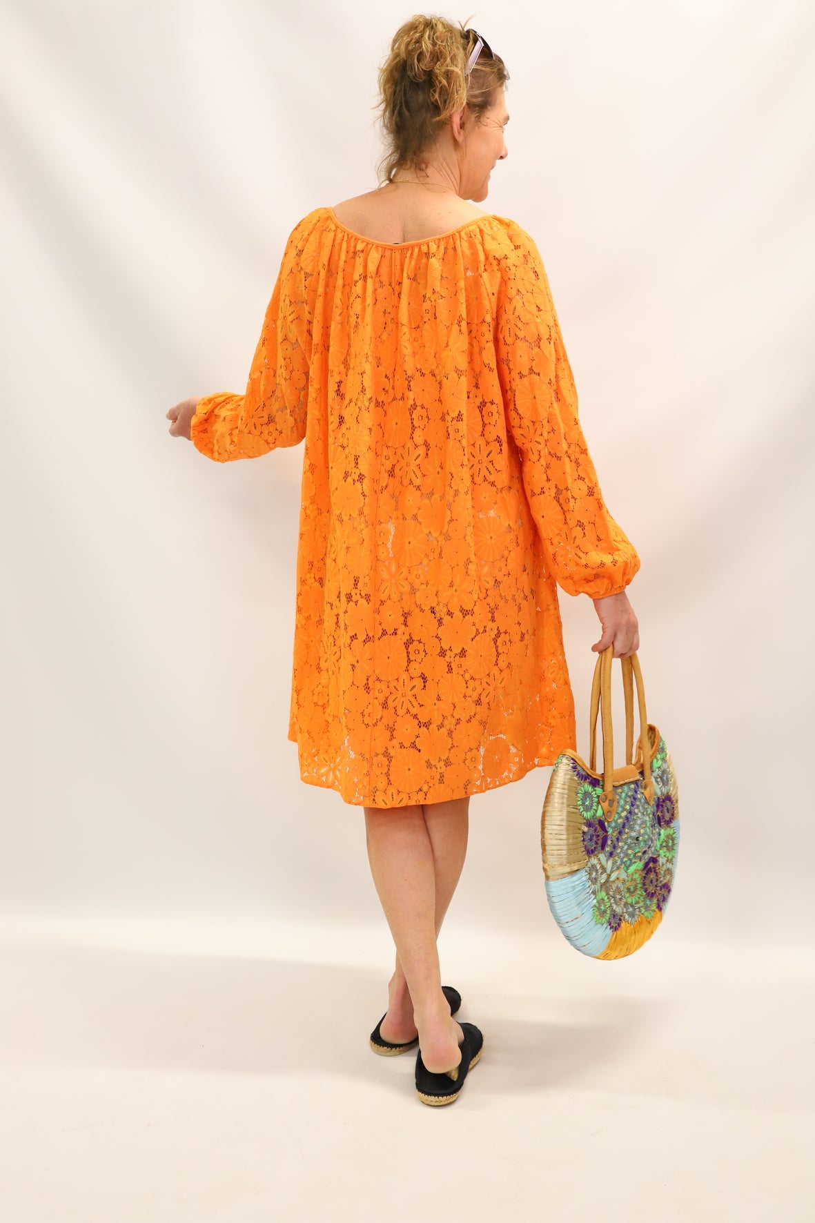 Robe orange Farfalla Taille Unique