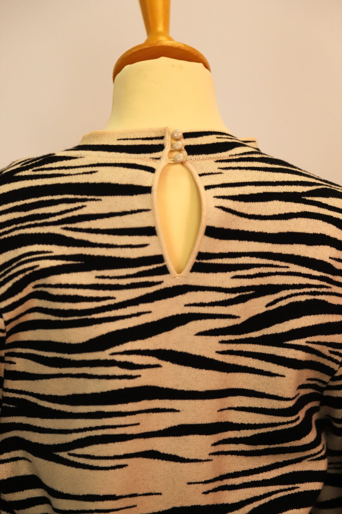 Pull zébré noir Sézane Taille XL