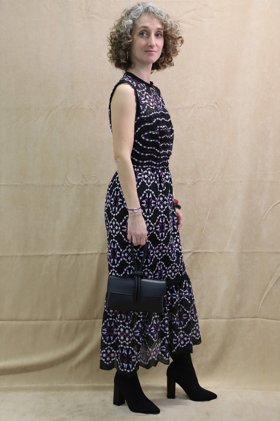 Robe noire Sandro Taille S