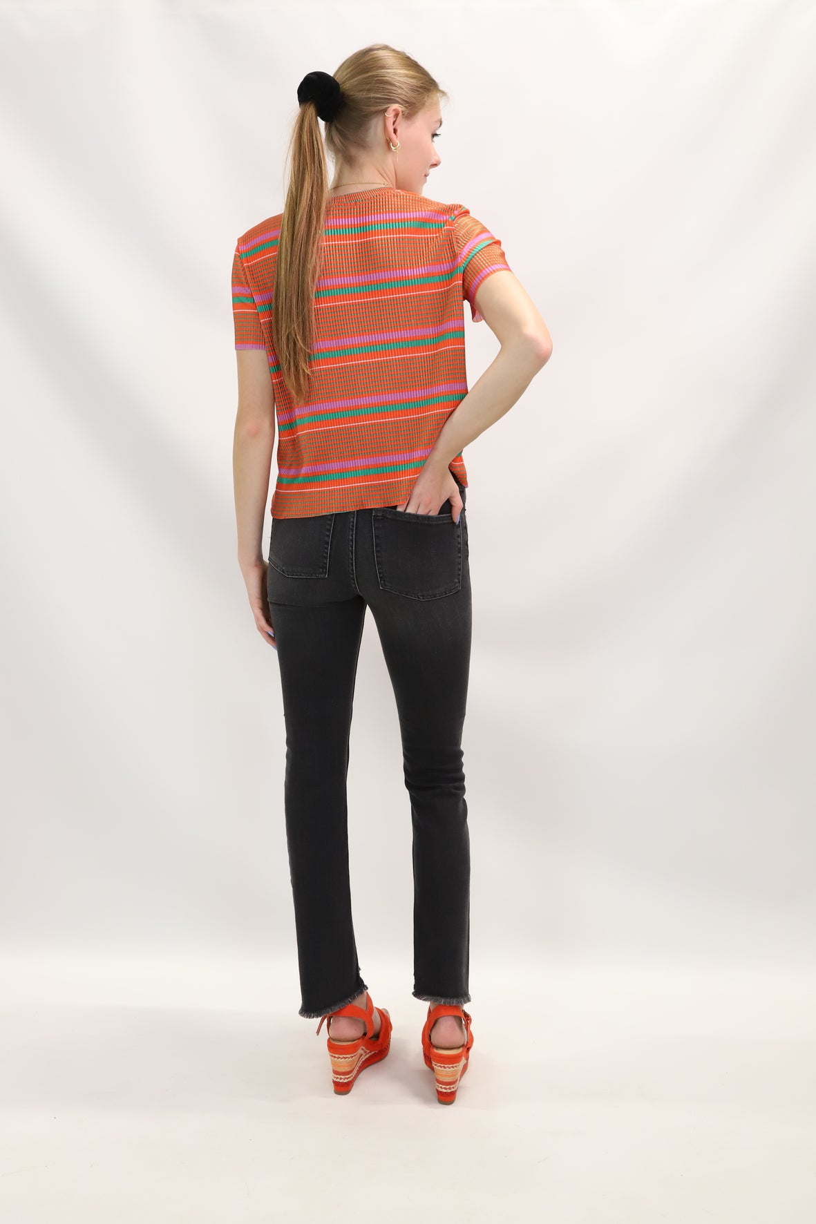 Tee-shirt coloré Bershka Taille S