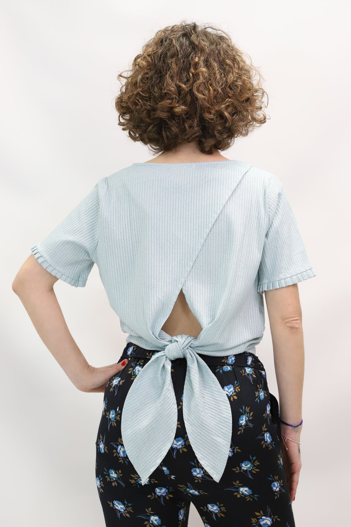 Tee-shirt bleu céladon Season Taille S - NEUF