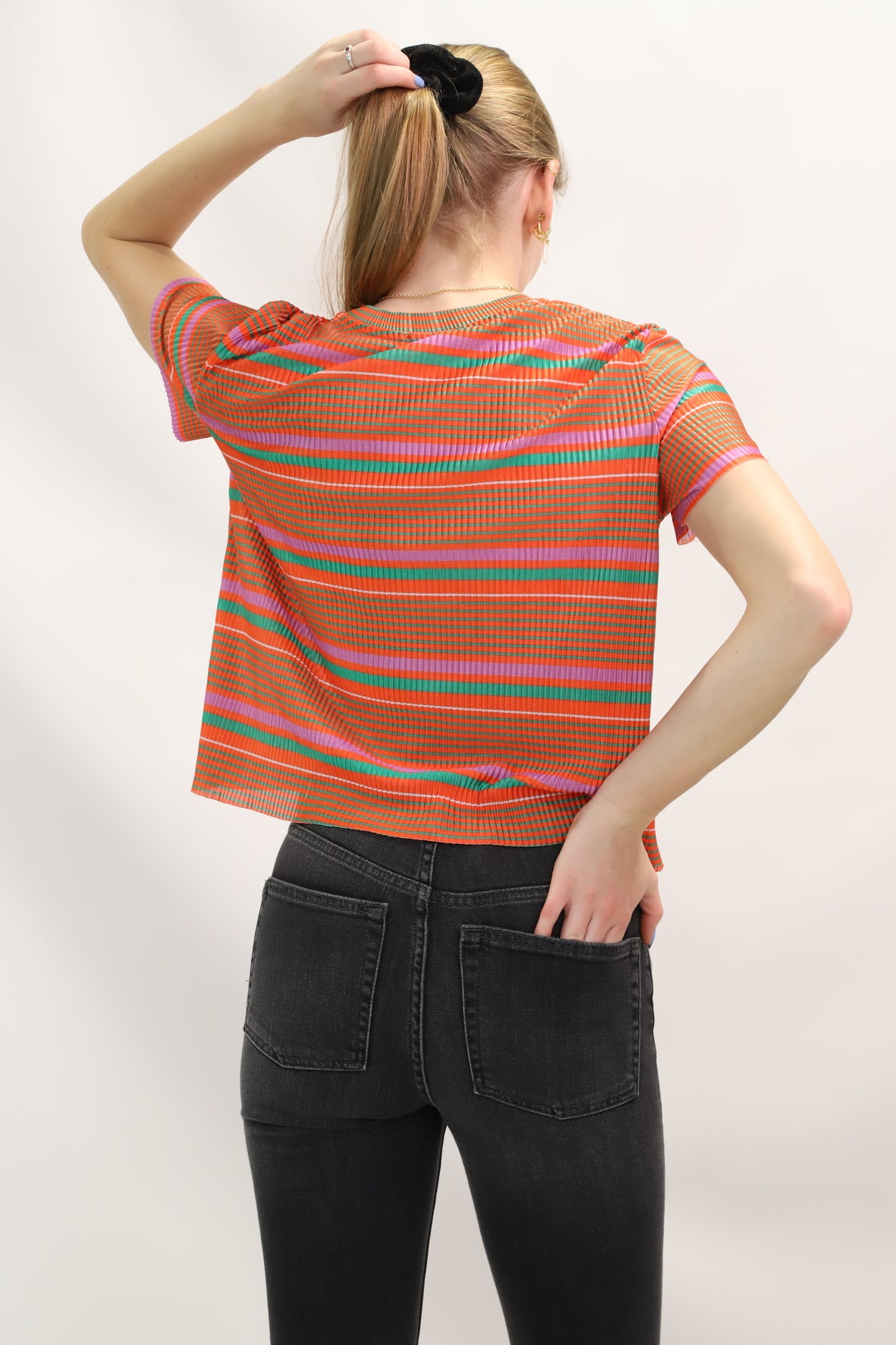 Tee-shirt coloré Bershka Taille S