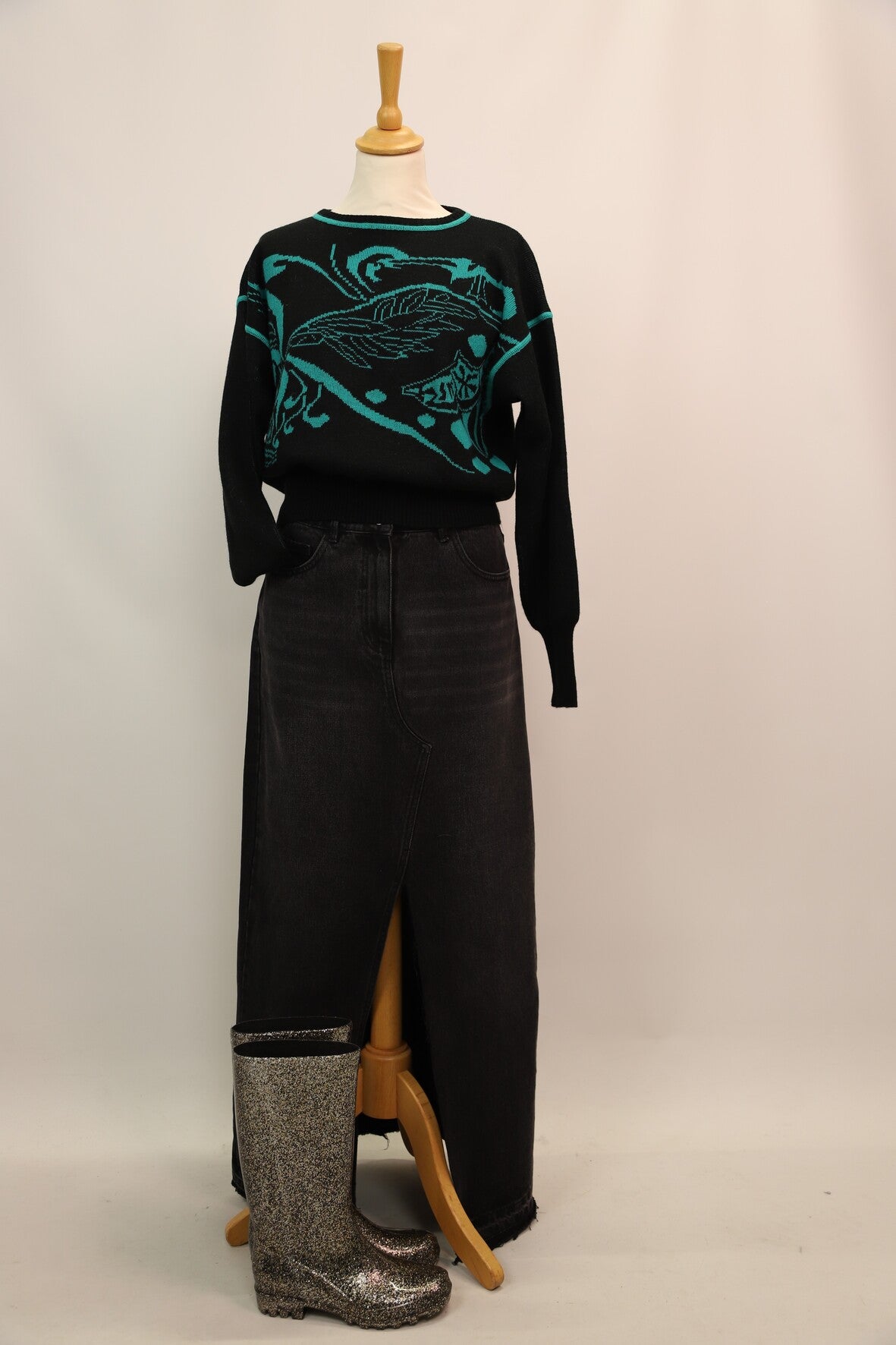 Pull noir Saint Charles Taille M