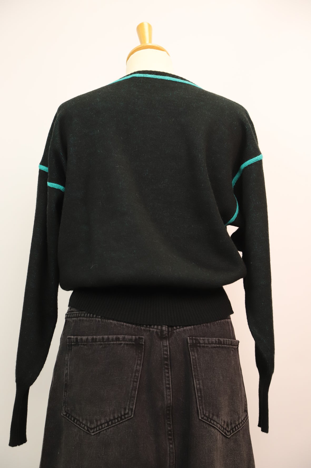 Pull noir Saint Charles Taille M