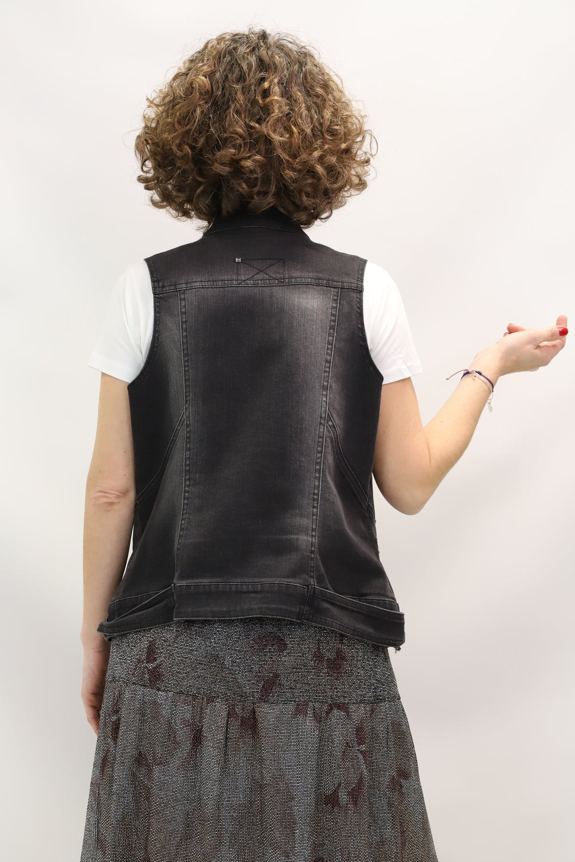 Veste sans manches noire Taille S