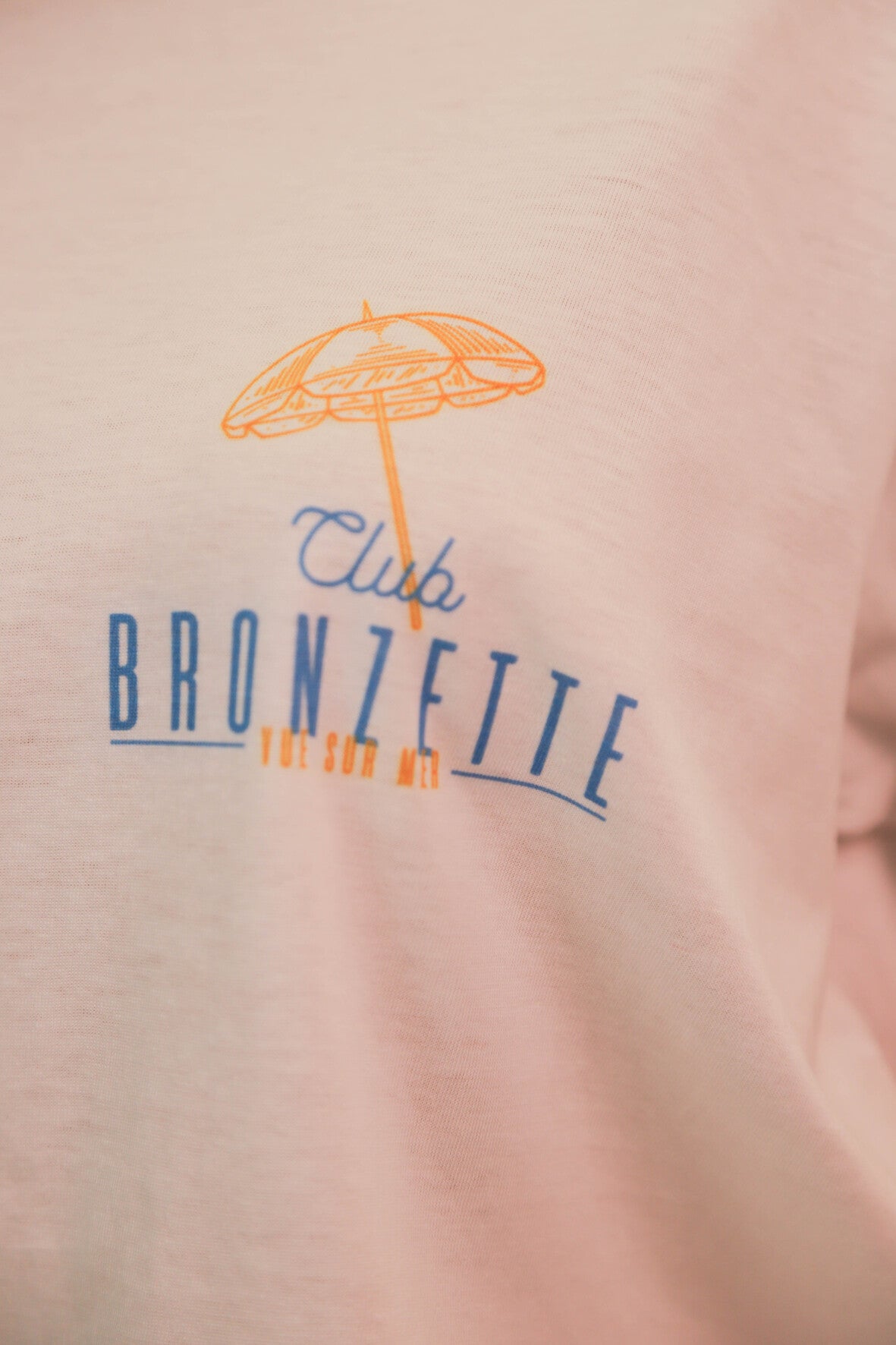 T-Shirt mixte Club Bronzette Parasol, Taille S - M - L - XL