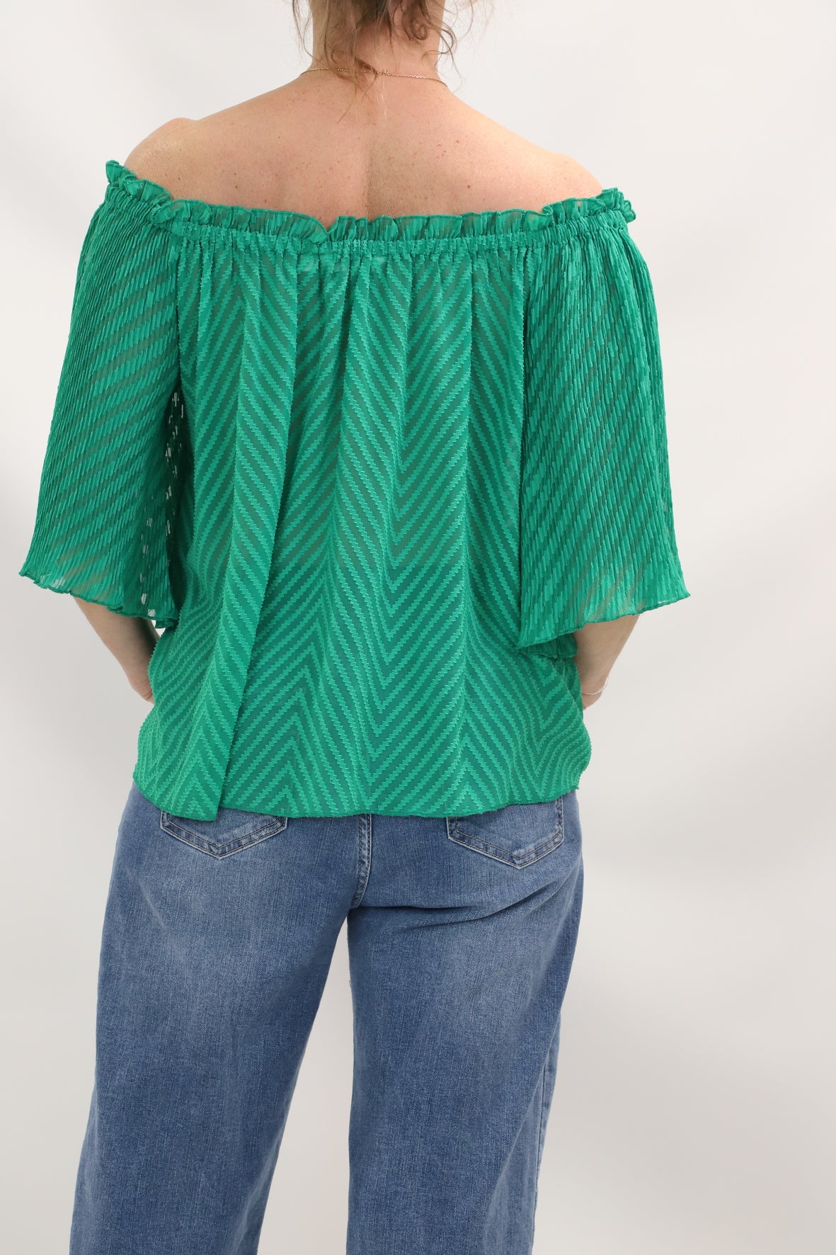 Blouse verte Naf Naf Taille M