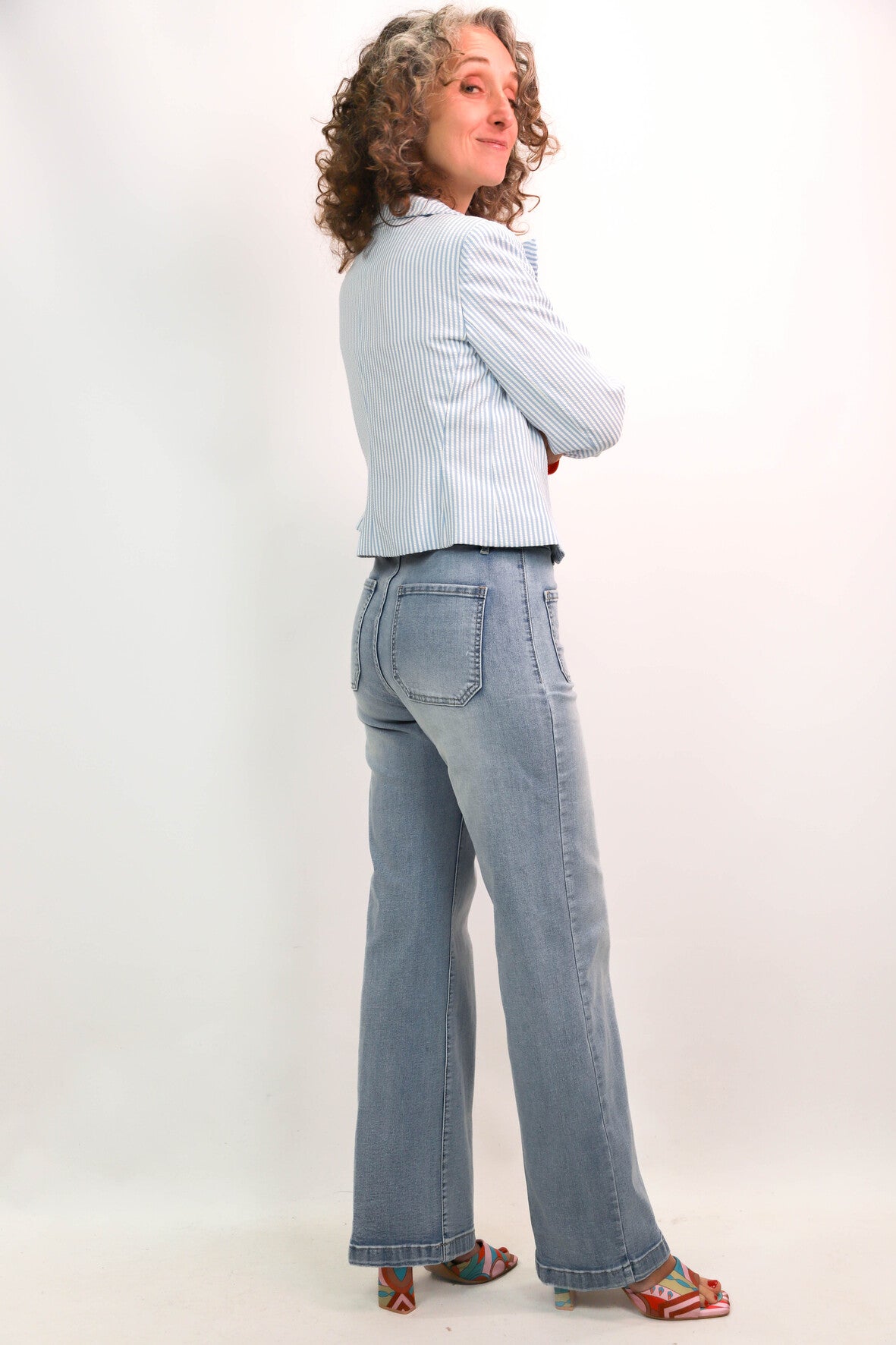 Veste rayée Talbots Petites Taille M