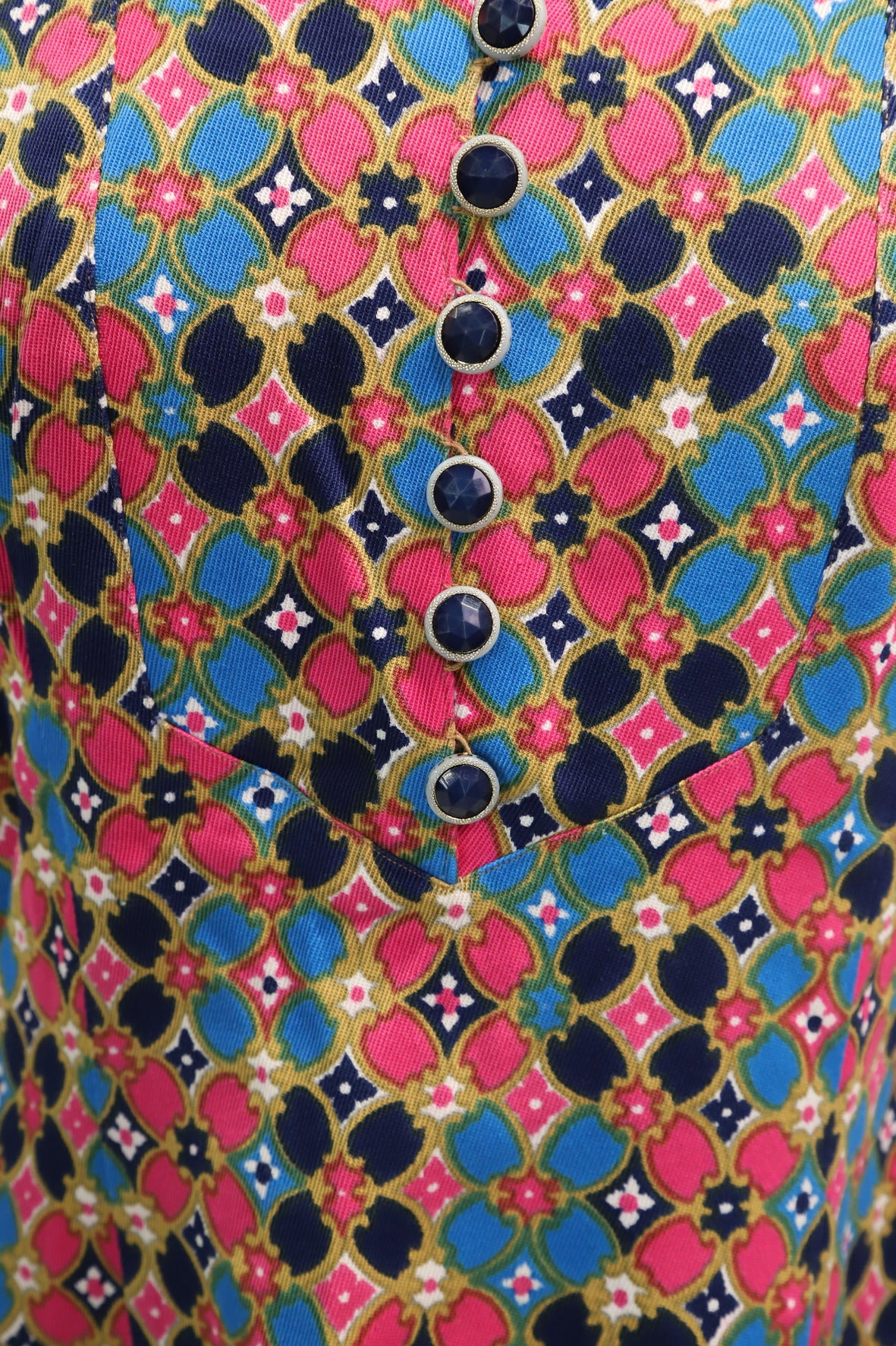 Robe courte multicolore Taille S