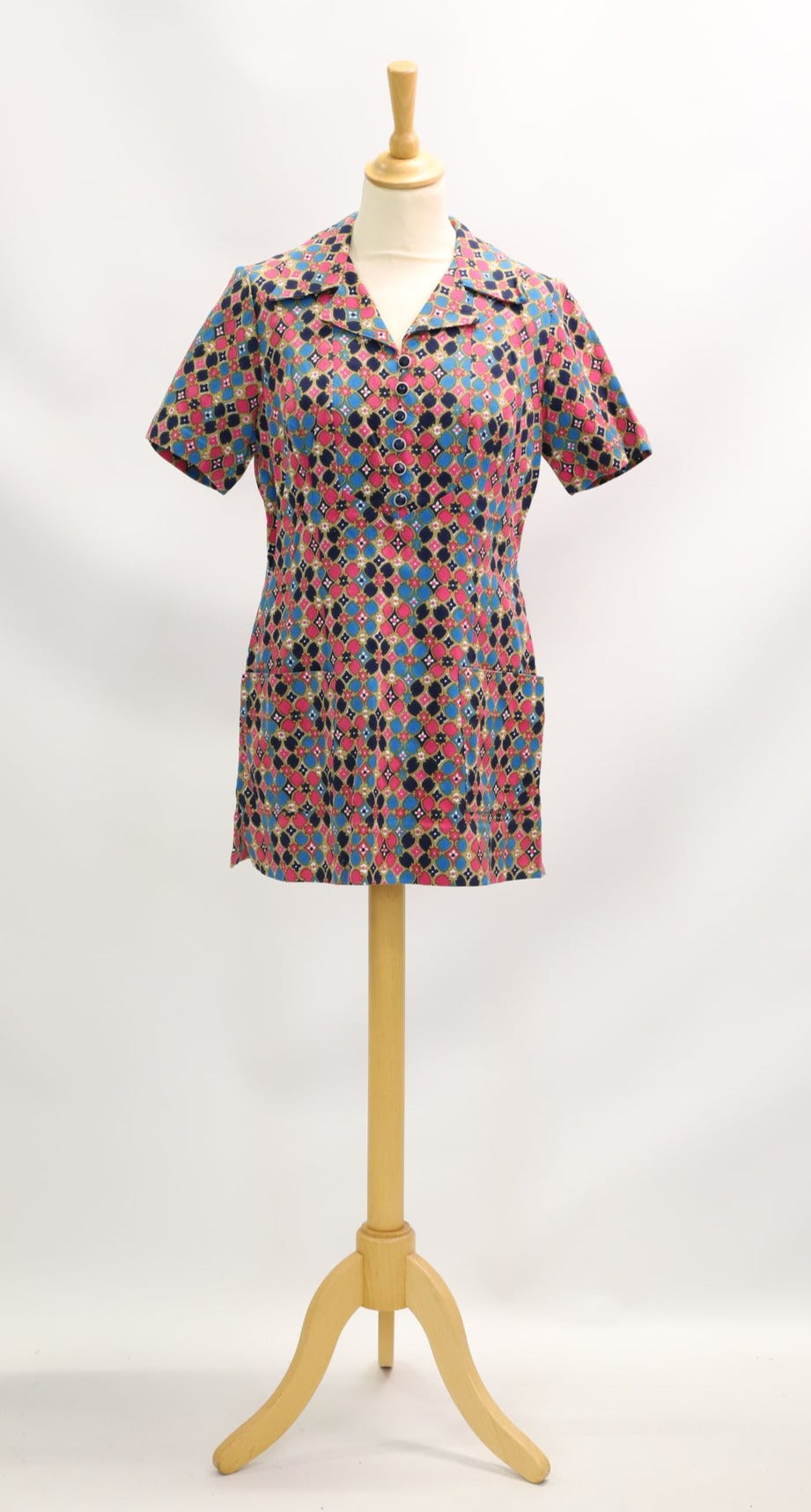 Robe courte multicolore Taille S