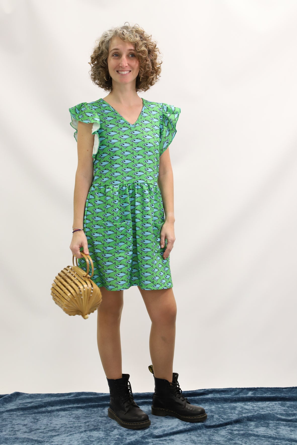 Robe multicolore À bicyclette Taille S-M-L - NEUF