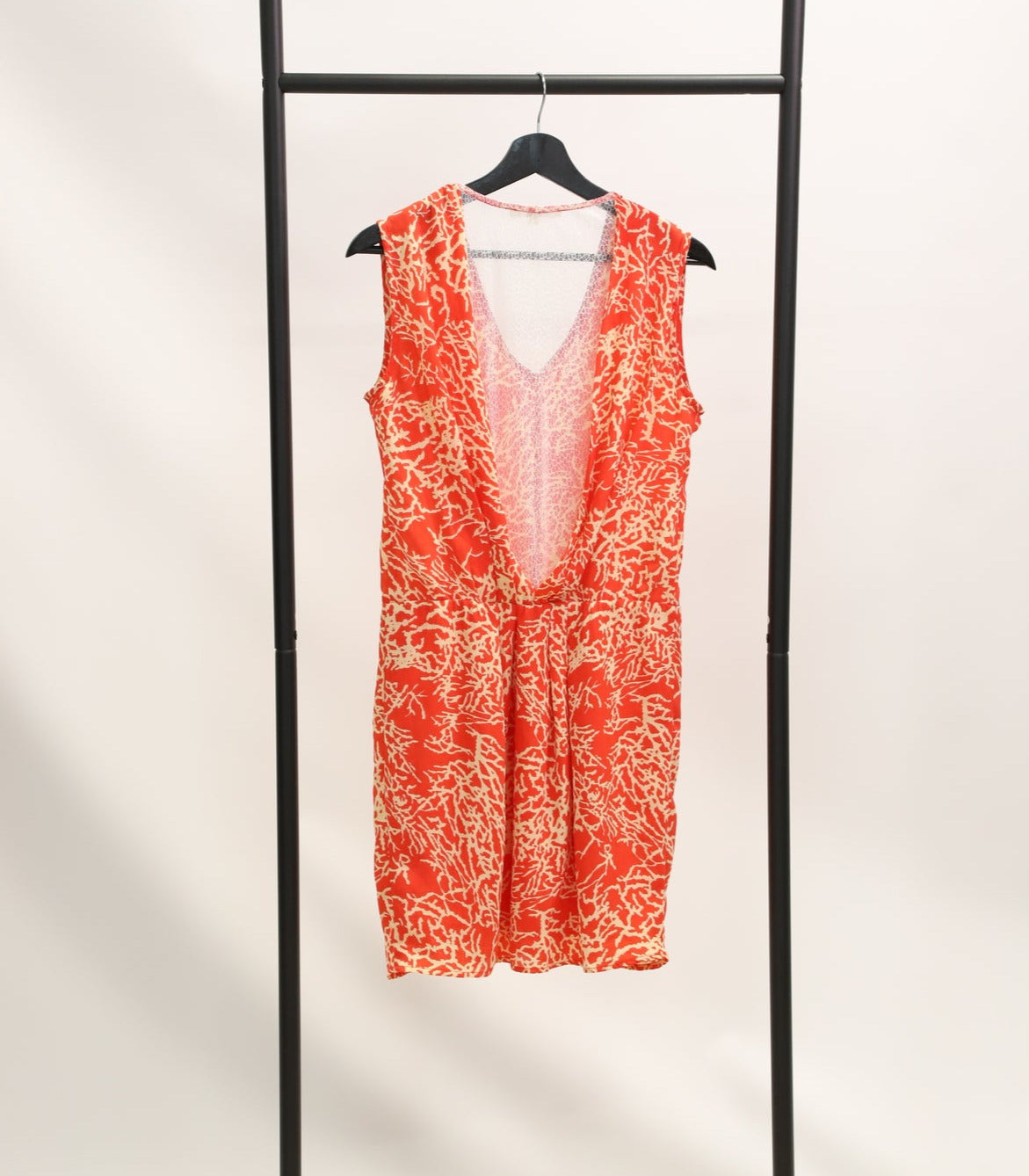 Robe Orange estivale Ange taille XS