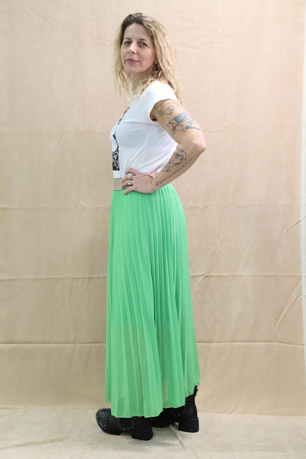 Tee-shirt blanc mamy fashion Adilynn Taille S