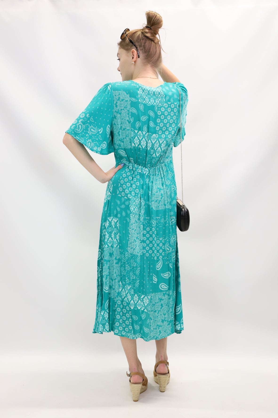 Robe verte Grace & Mila Taille S