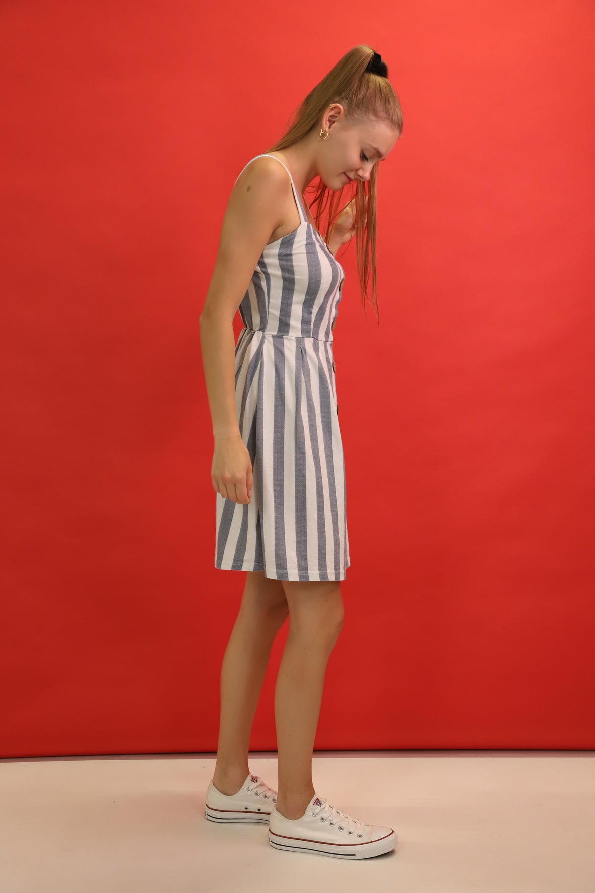 Robe rayée Taille S