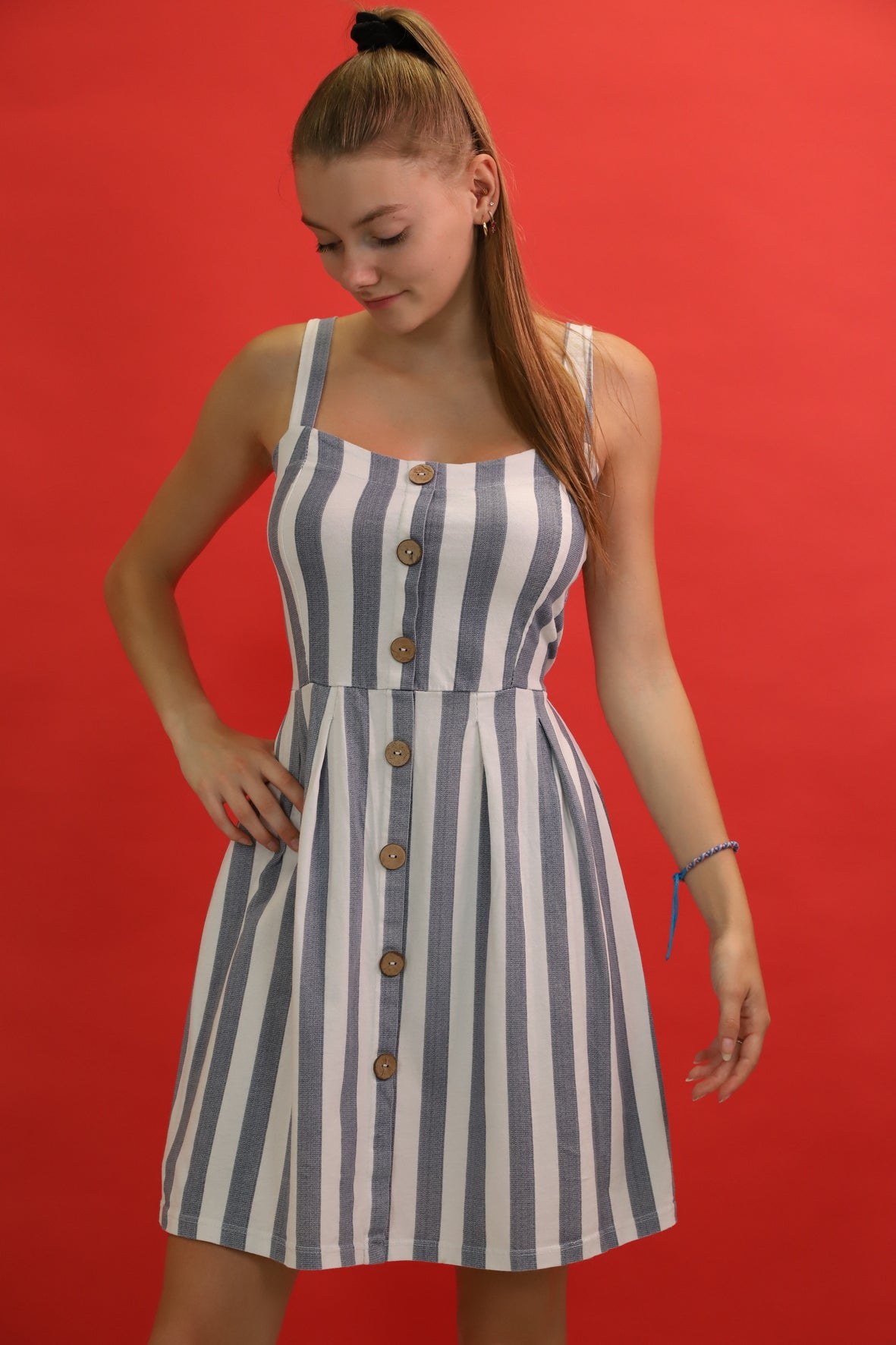Robe rayée Taille S
