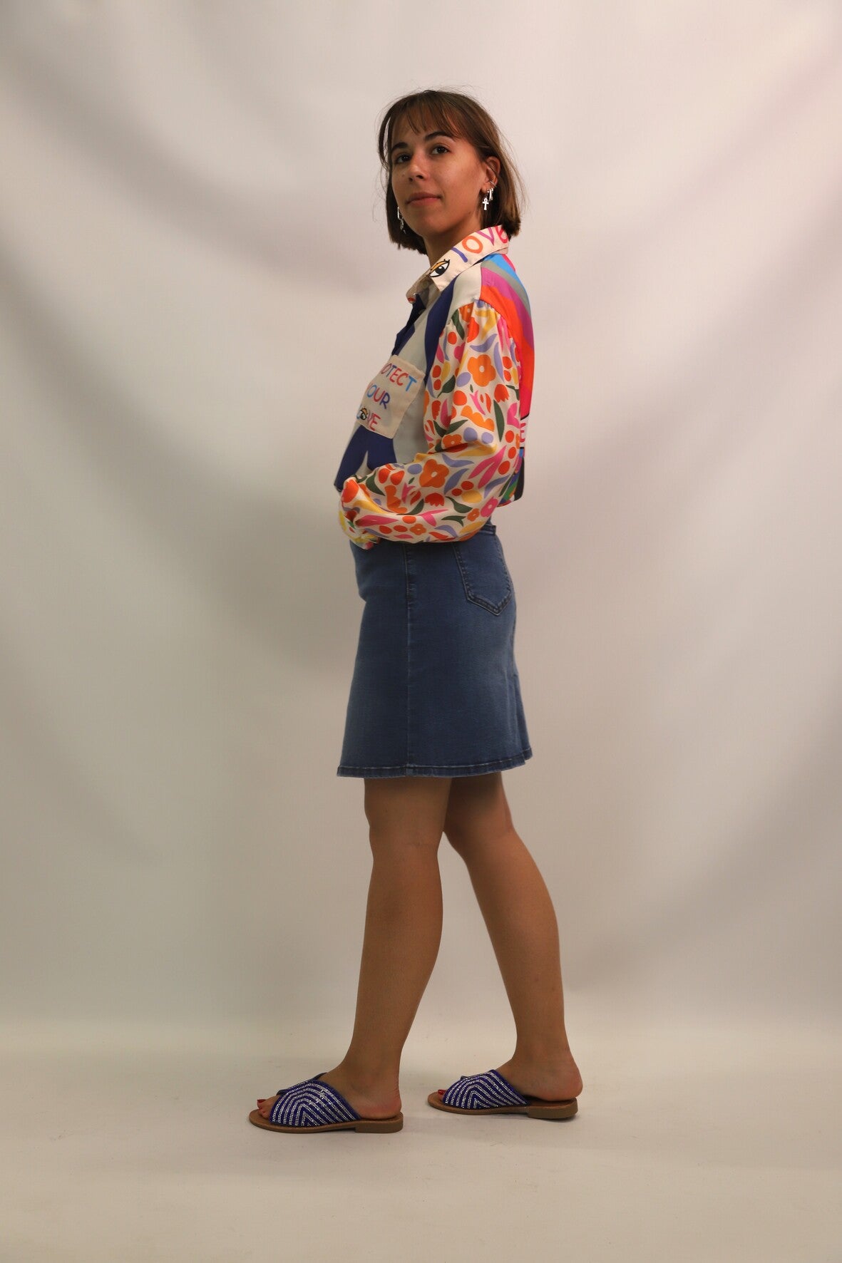 Jupe en jean Nina Carter Taille XS - NEUF