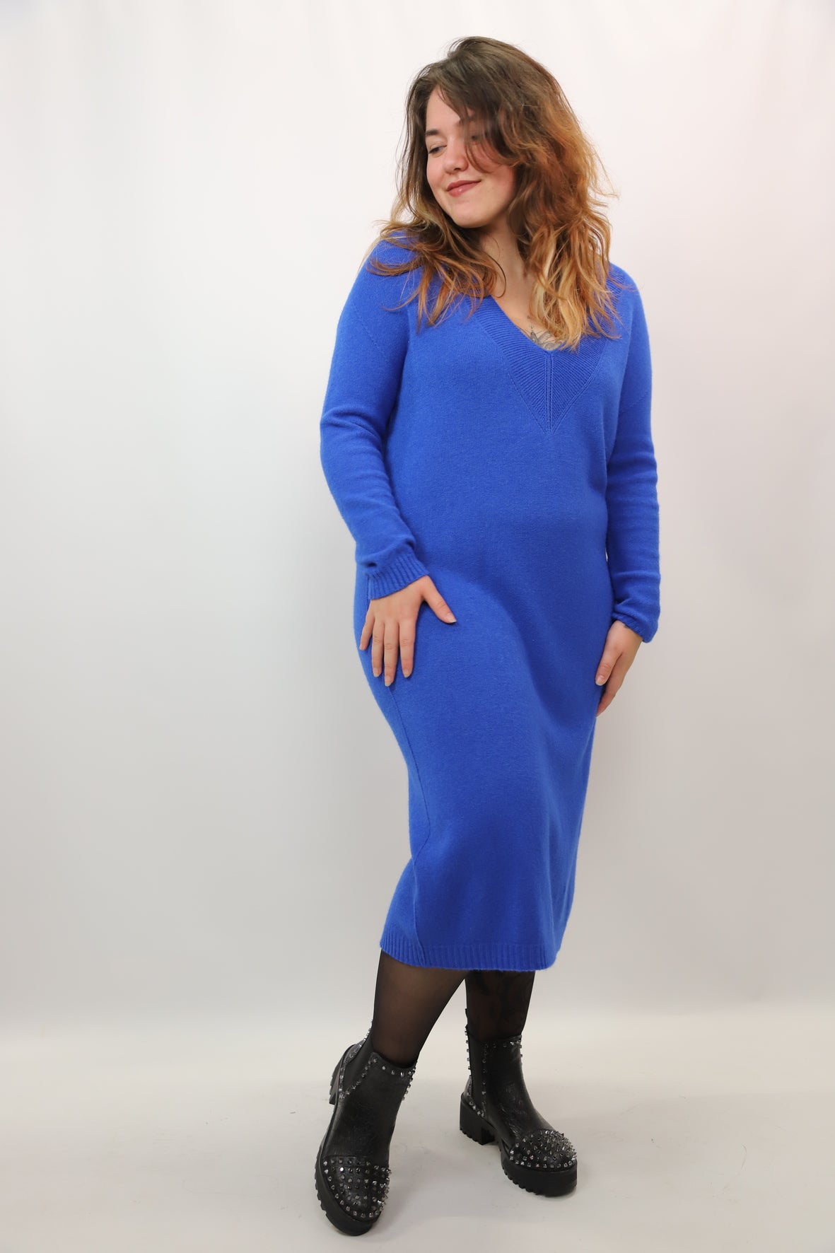 Robe bleue SENES taille unique - NEUF