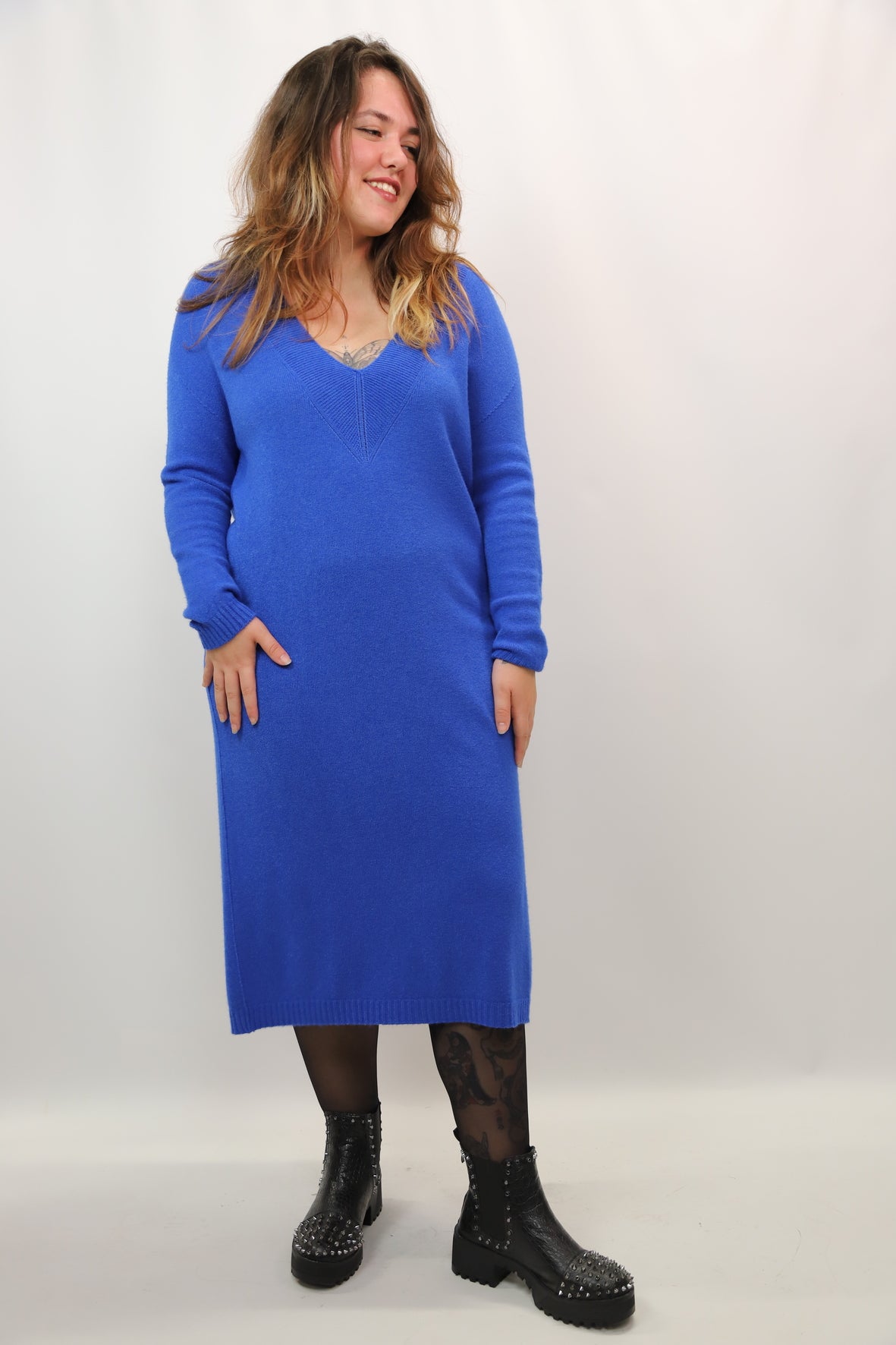 Robe bleue SENES taille unique - NEUF
