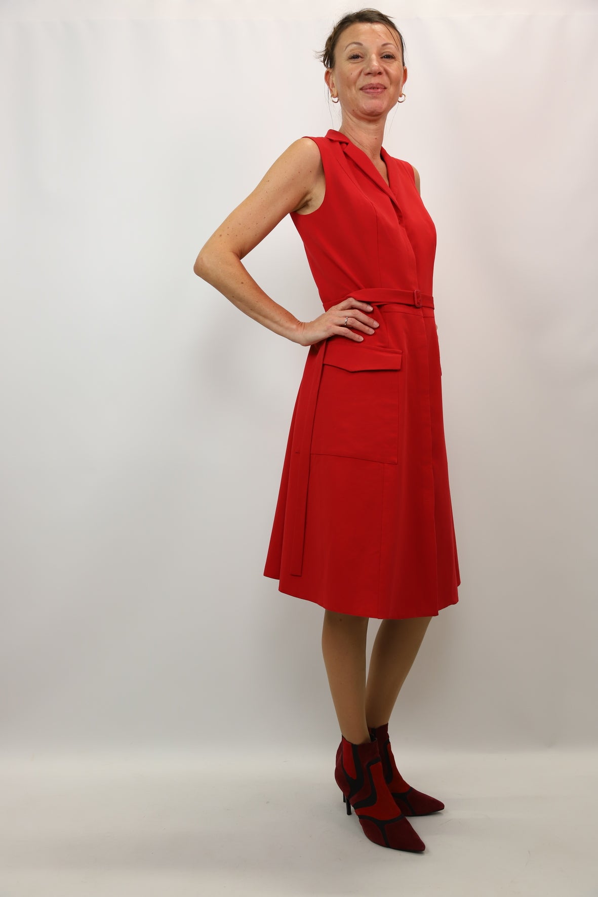 Robe rouge Nife Taille S