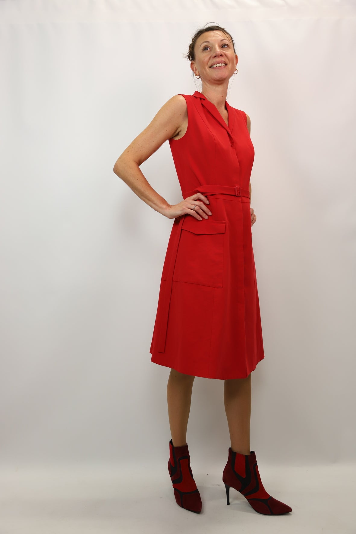 Robe rouge Nife Taille S