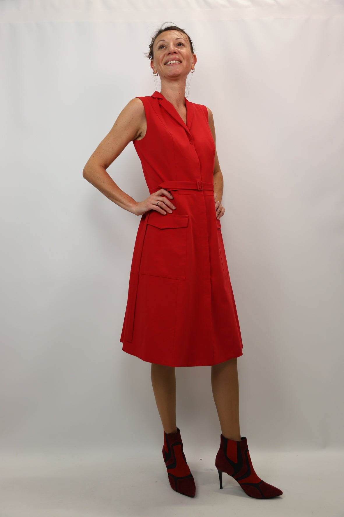 Robe rouge Nife Taille S