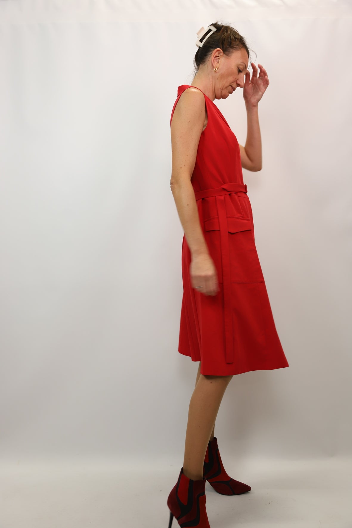 Robe rouge Nife Taille S