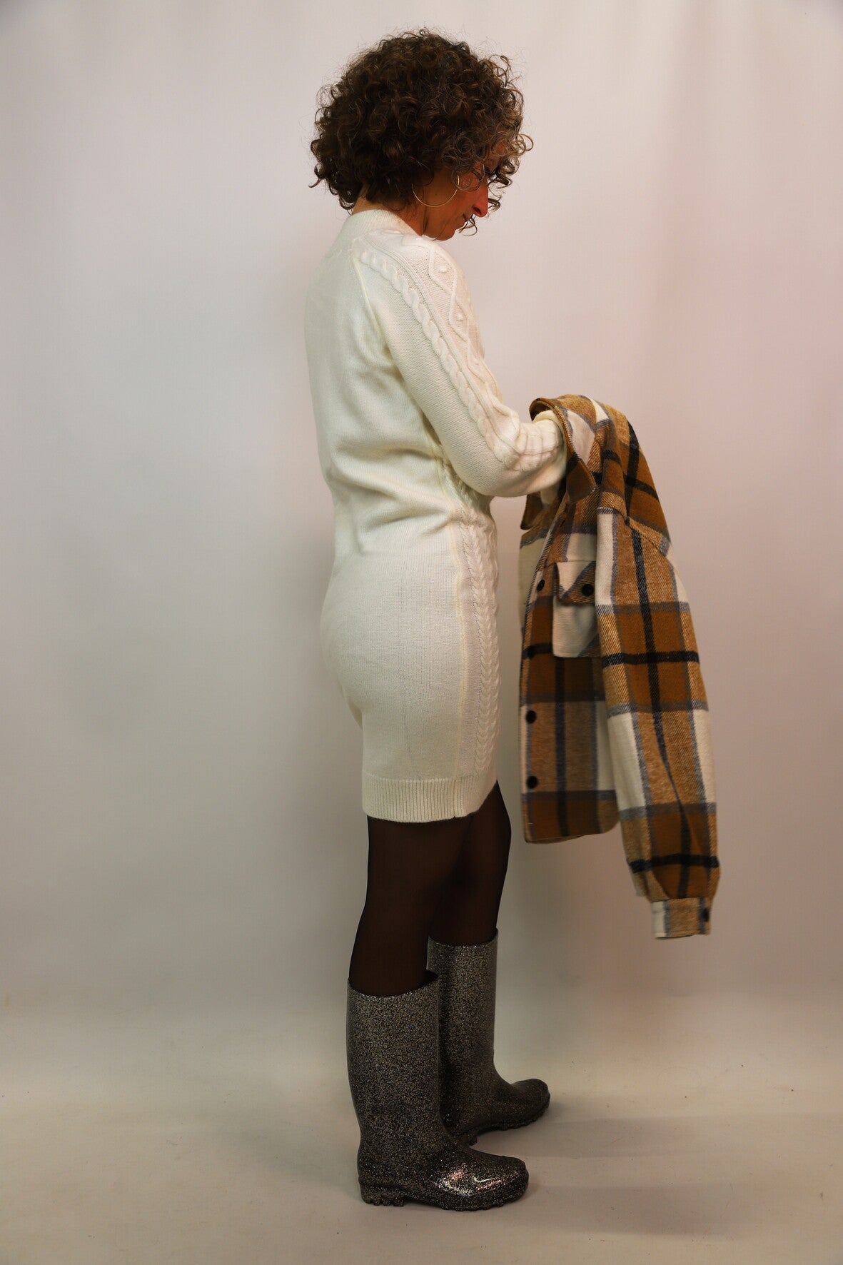 Robe écrue Cache Cache Taille S