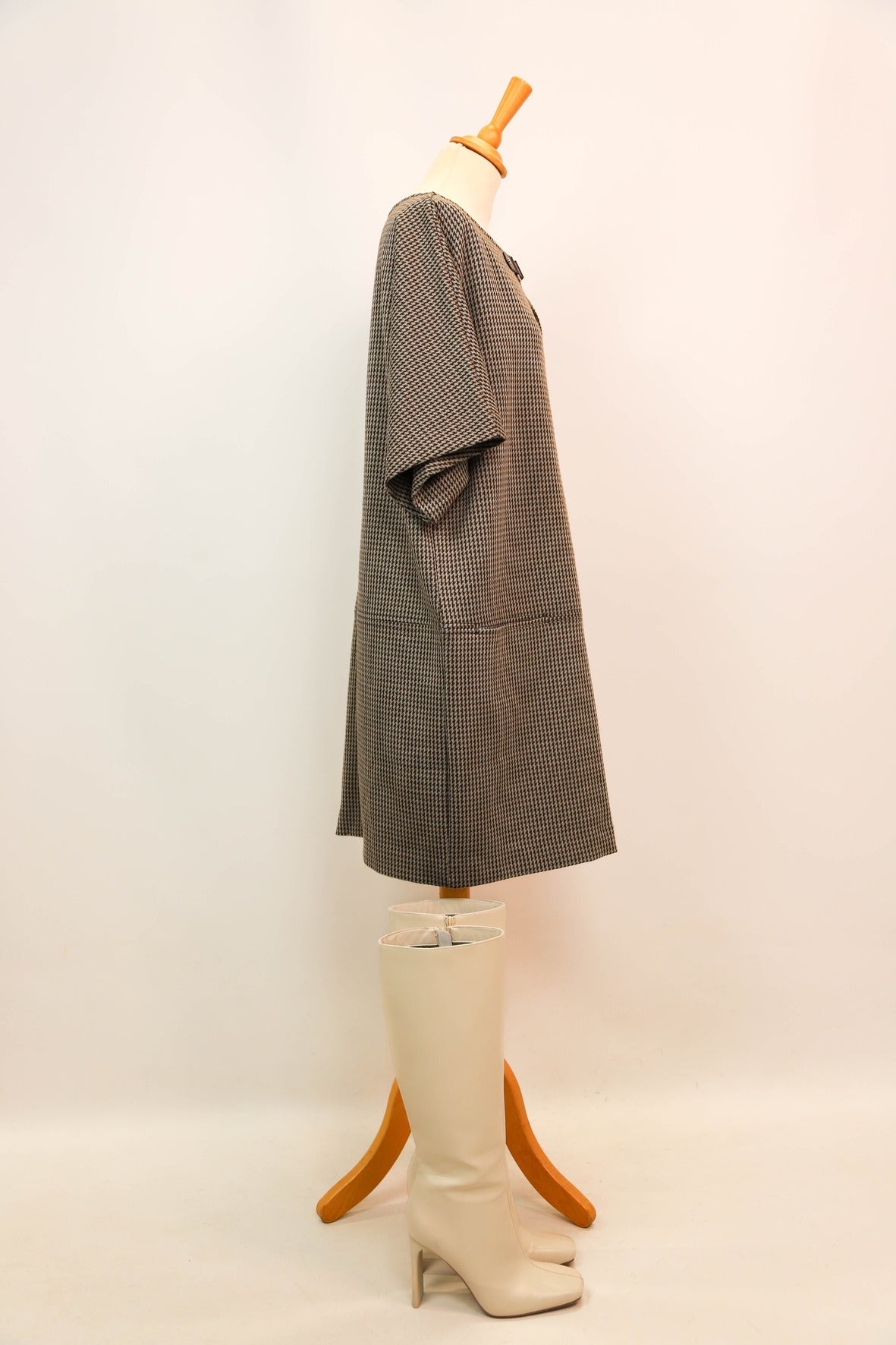 Robe pied de poule Ralph Lauren Taille L