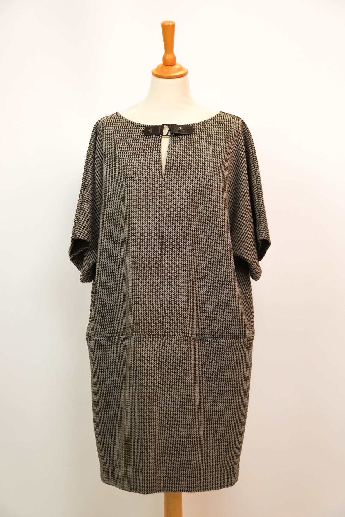 Robe pied de poule Ralph Lauren Taille L