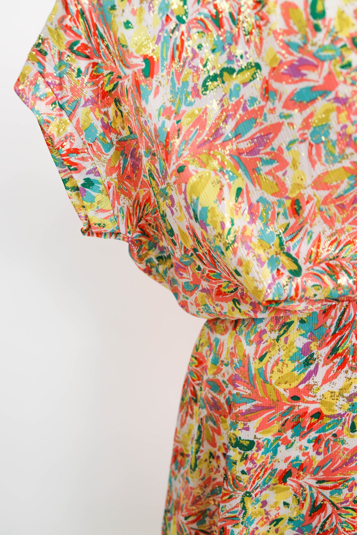 Robe rose et dorée MC Lorene Taille M