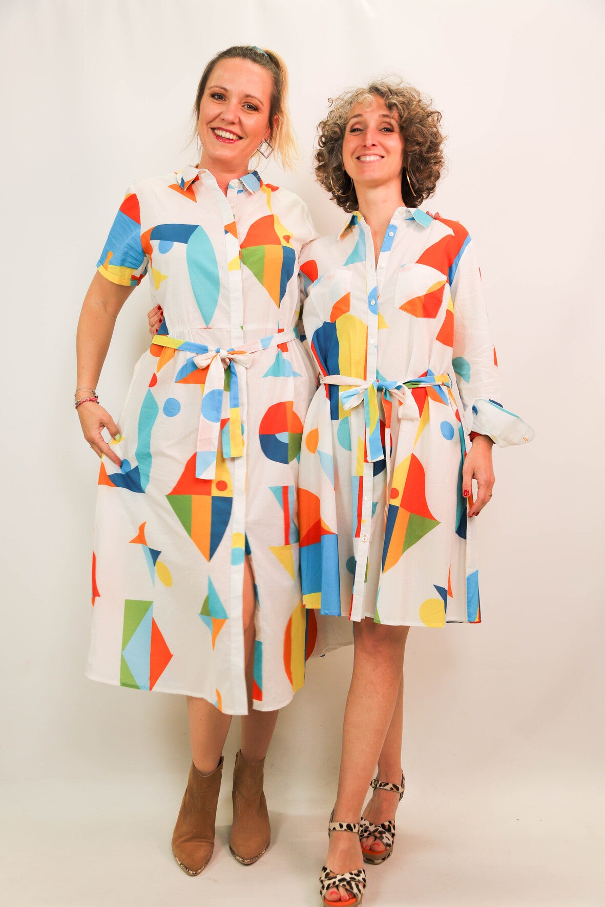 Robe à motif géométrique Maianna Taille XS et L - NEUF