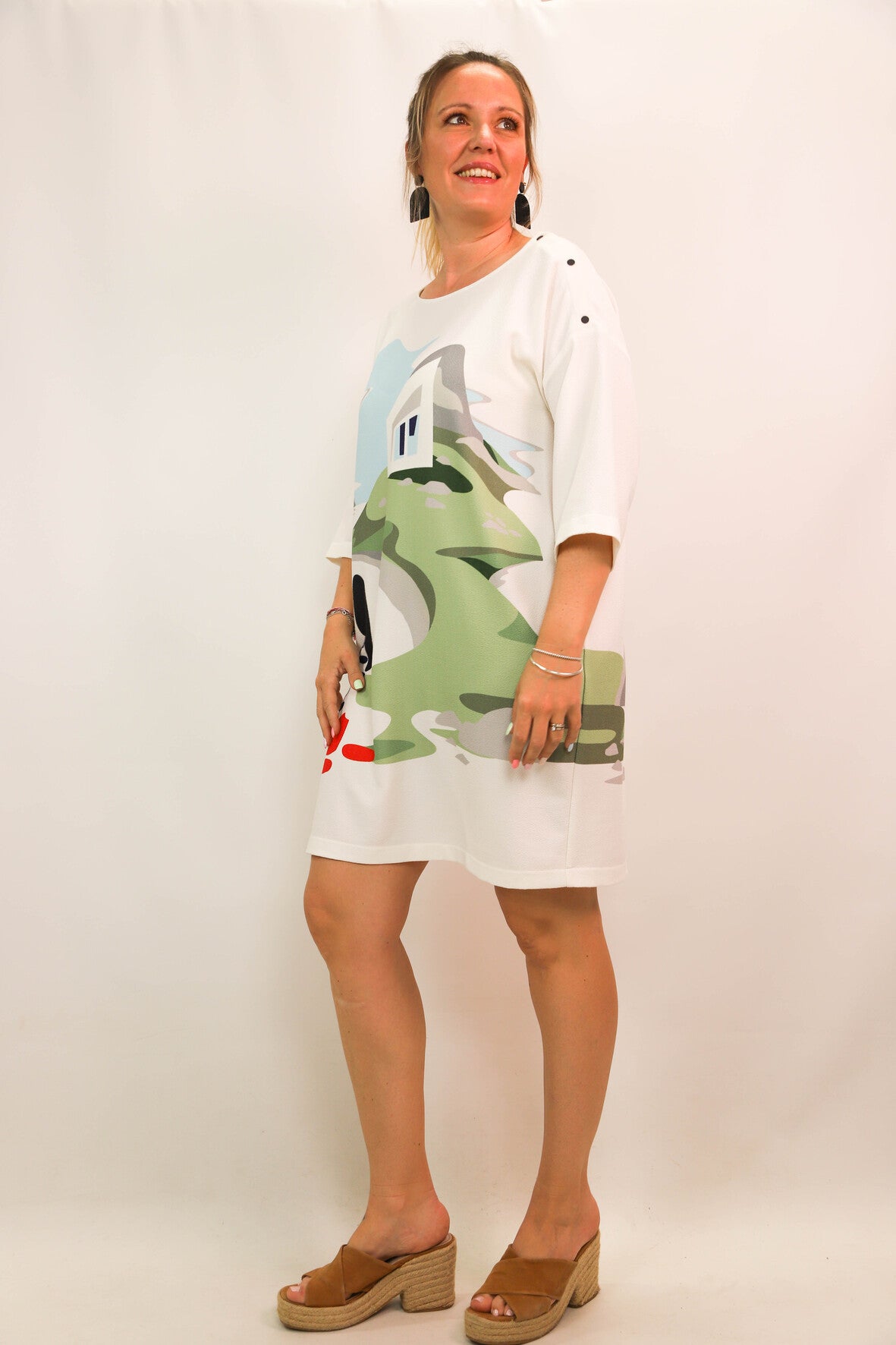 Robe blanche Cop Copine Taille L