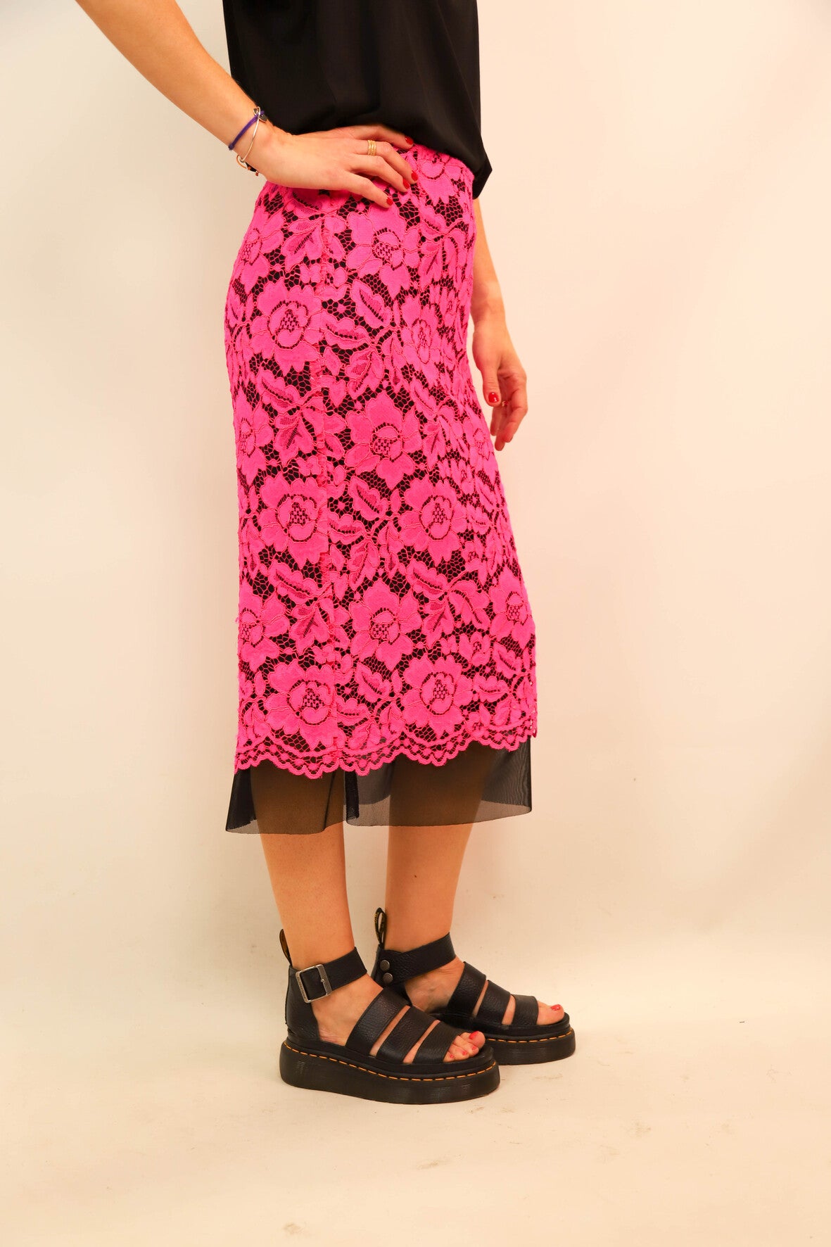 Jupe rose Sandro Taille S