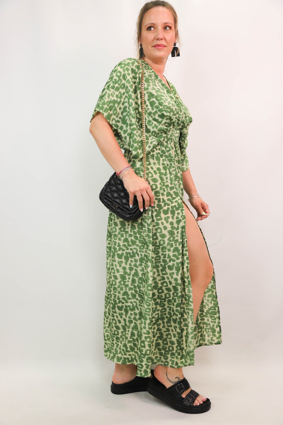 Robe verte Gold&Silver Taille S