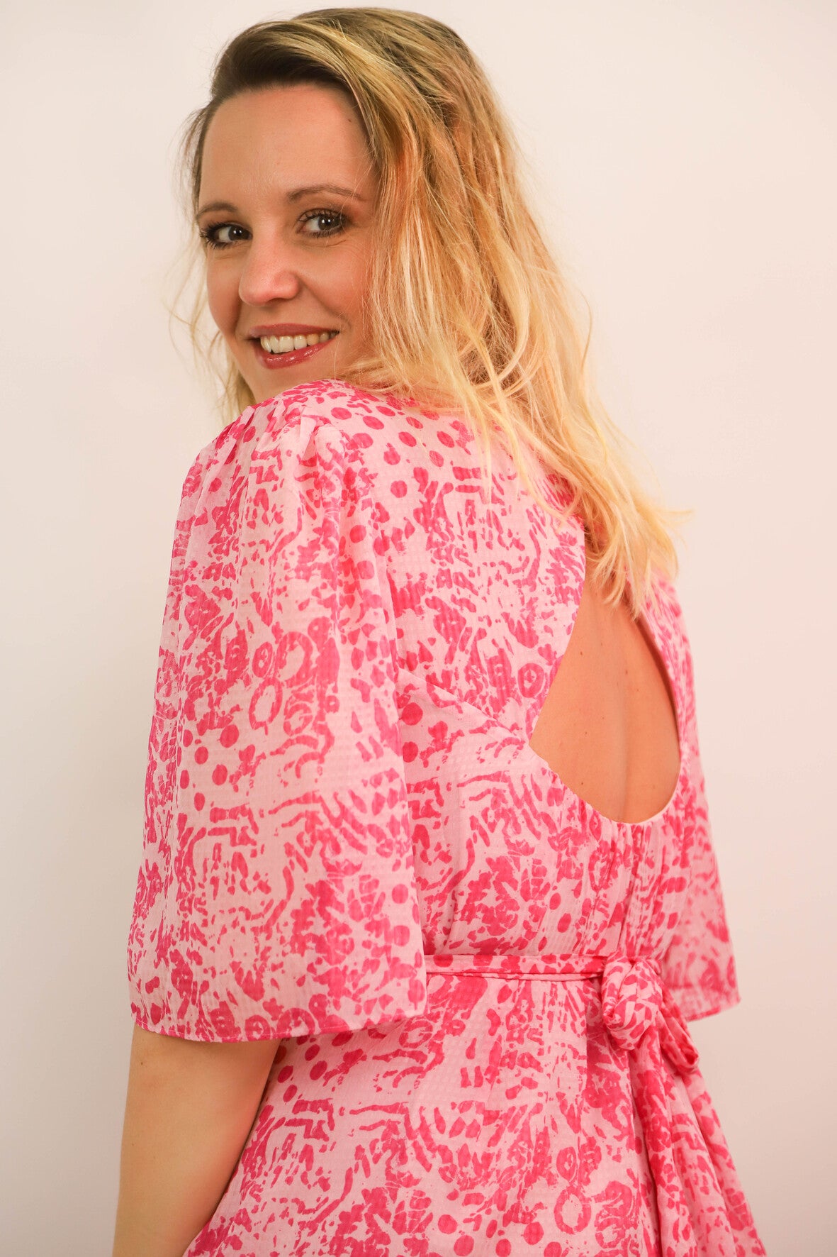 Robe rose Whistles Taille XXL