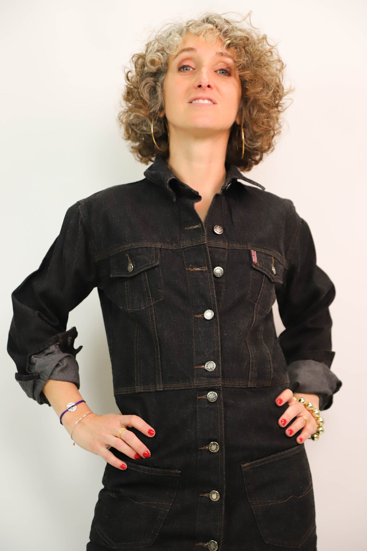 Robe longue noire Naf Naf Taille M