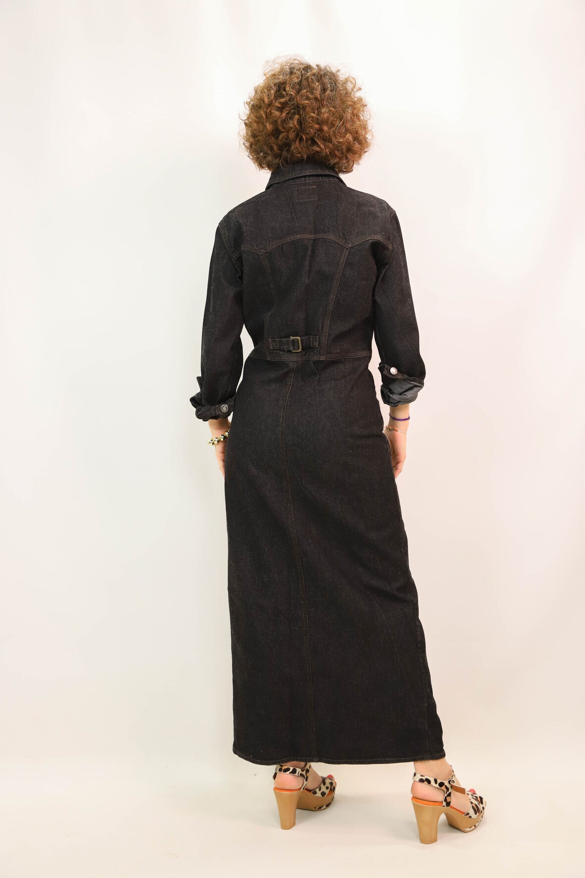 Robe longue noire Naf Naf Taille M