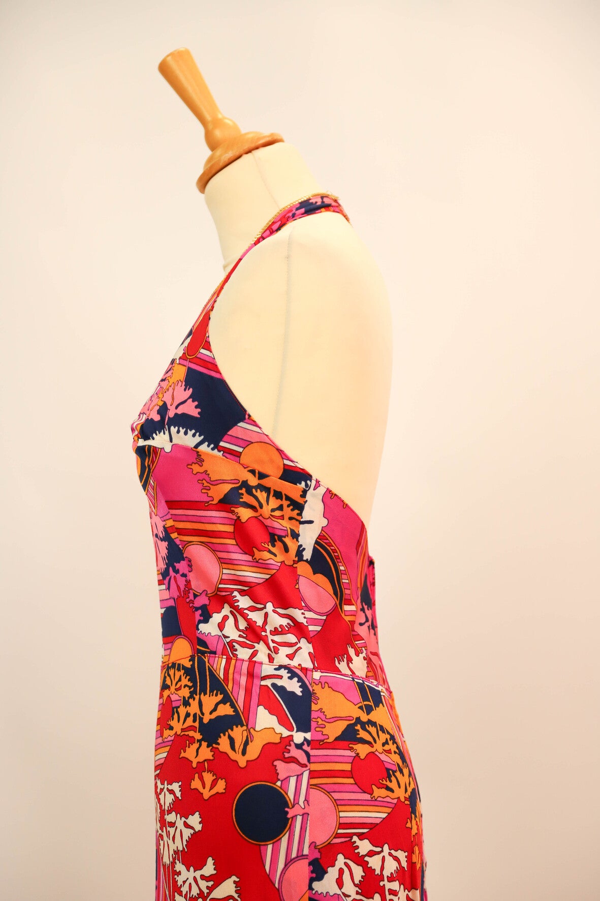 Robe longue multicolore Taille S